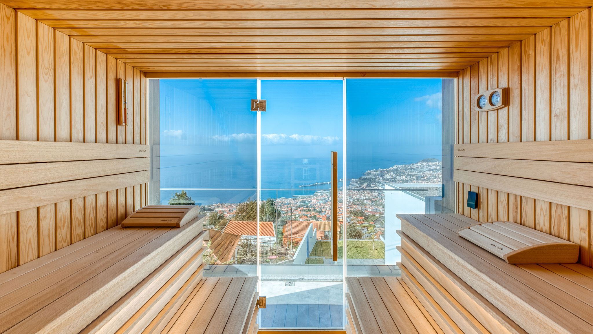 M543 Blick aus der Sauna