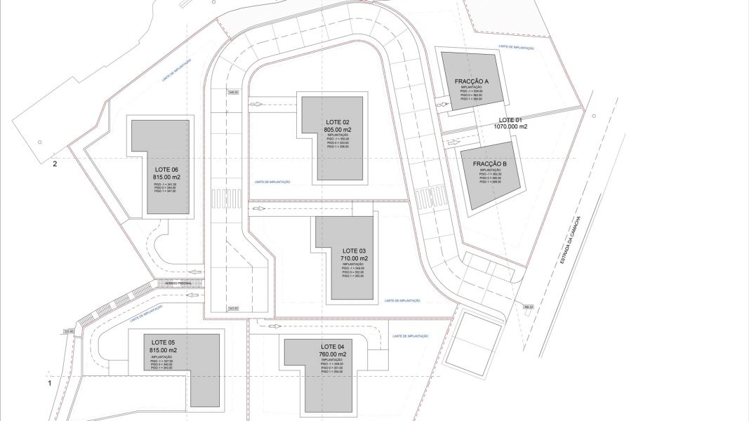 M518 Plan of the housing estate