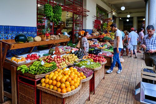 Mercado dos Lavradores, Funchal Madeira